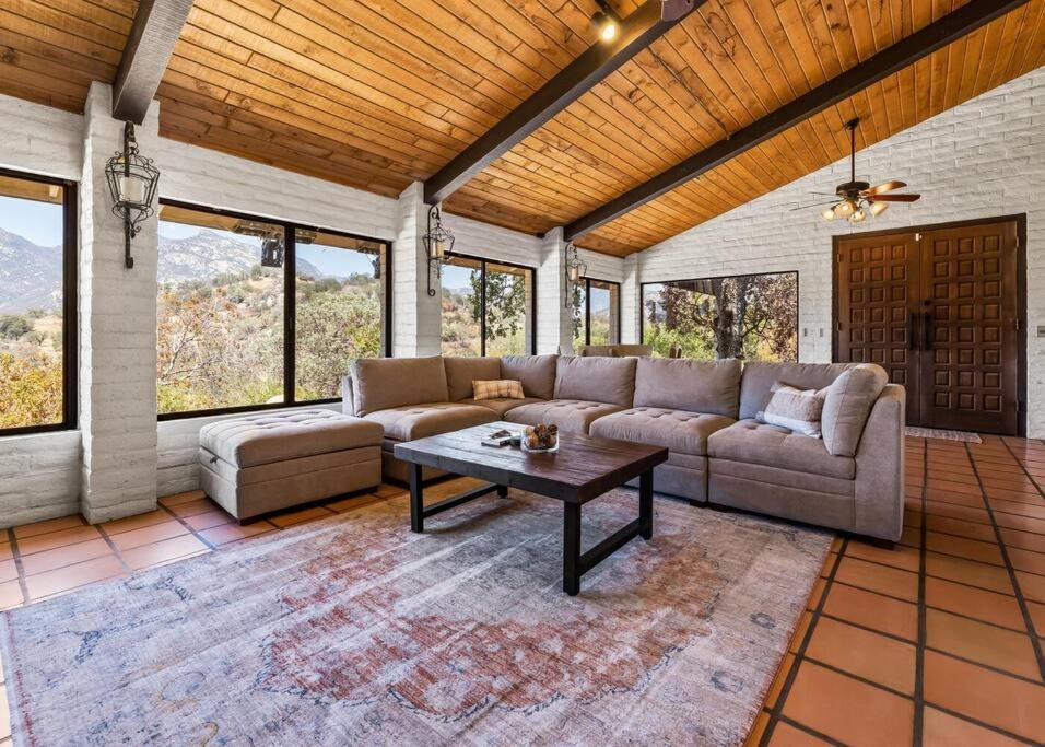 Scenic Spanish Rancho - Breathtaking Views Three Rivers Exteriör bild